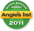 Angies List Super Service Award 2011